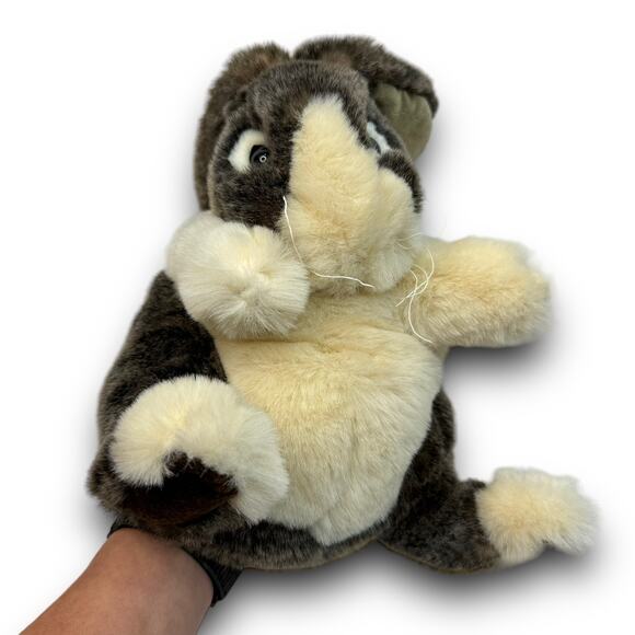 Folkmanis Baby Dutch Rabbit Plush Hand Puppet Soft Cuddly Interactive Play - Picture 1 of 7
